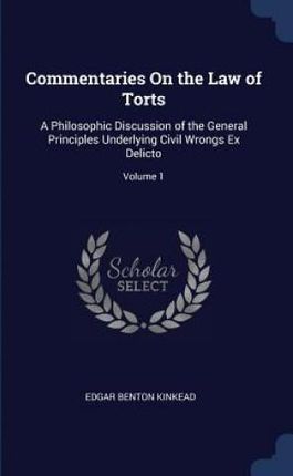 COMMENTARIES ON THE LAW OF TORTS: A PHIL