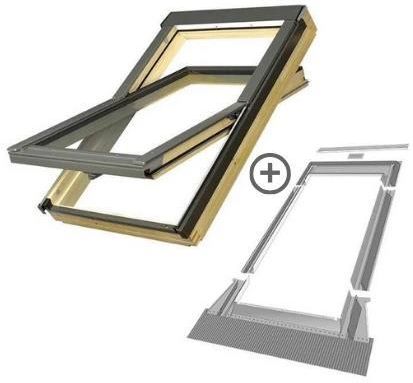 Magnetic Neo Dpy F6A B900 + Tfx Falisty 2-Szybowe Ral 7043 66x118