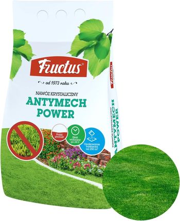 Fructus Nawóz Do Trawników Trawy Antymech Power Zwalczania Mchu 15kg