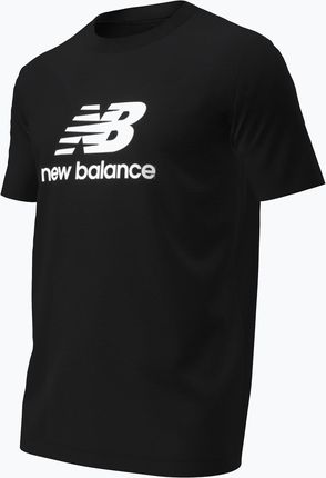 New Balance Koszulka Męska Stacked Logo Black