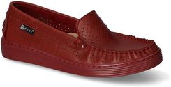 Zdjęcie Mokasyny Nessi 22170 Bordo 4_4 lico - Jedwabne