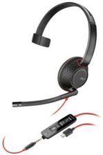 Poly Blackwire 5210 USB-C HS +3.5mmP +USB-C/A Zestaw słuchawkowy