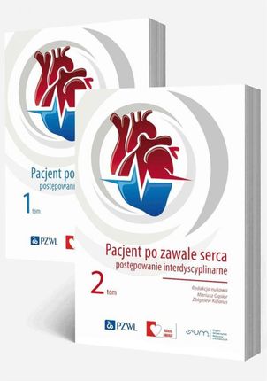 Pakiet Pacjent po zawale serca postępowanie interdyscyplinarne. Tomy 1-2