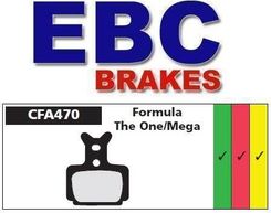 Zdjęcie Klocki Rowerowe Ebc Spiekane Formula One & Mega Cfa470Hh - Lublin
