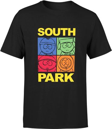 South Park Męska koszulka (3XL, Czarny)