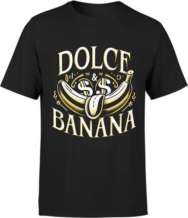 Dolce & Banana Męska koszulka (XL, Czarny)