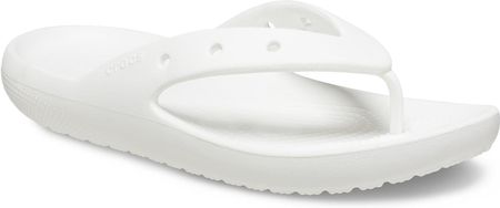 Japonki Crocs Classic Flip v2 Rozmiar butów (UE): 39-40 / Kolor: biały