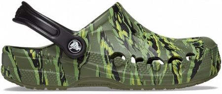 Kapcie Crocs Baya Seasonal Printed Clog Rozmiar butów (UE): 43-44 / Kolor: zielony/brązowy