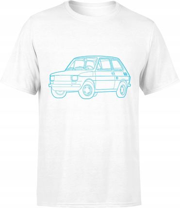 Fiat 126 P Maluch 126P Koszulka Męska Prl Vintage T-shirt Męski Tshirt