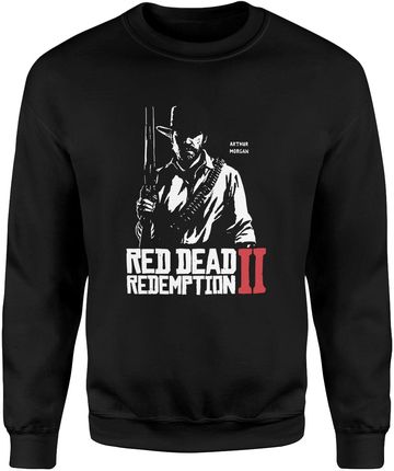 Red Dead Redemption 2 Arthur Morgan Męska bluza (M, Czarny)