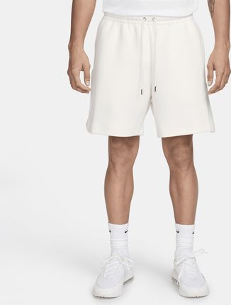 Męskie spodenki z dzianiny Nike Sportswear Tech Fleece Reimagined - Biel