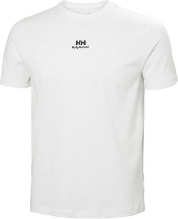 Męska Koszulka z krótkim rękawem Helly Hansen YU Patch T-Shirt 53391_001 – Biały