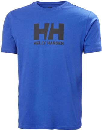 Męska Koszulka z krótkim rękawem Helly Hansen HH Logo T-Shirt 33979_543 – Niebieski