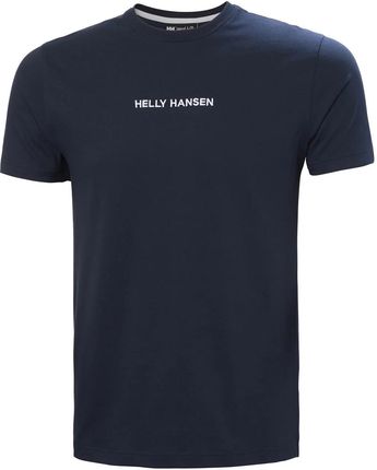 Męska Koszulka z krótkim rękawem Helly Hansen Core T-Shirt 53532_597 – Granatowy