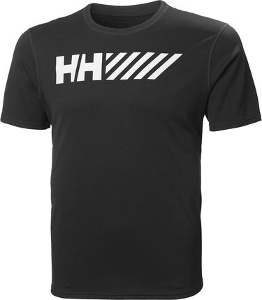 Męska Koszulka Helly Hansen Lifa Tech Graphic Tshirt 48498_990 – Czarny