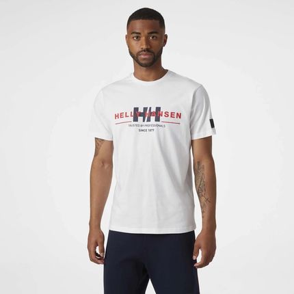 Męska Koszulka Helly Hansen Rwb Graphic T-Shirt 53763_001 – Biały