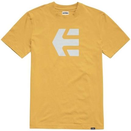 koszulka ETNIES - Icon Tee Yellow White (720) rozmiar: XL