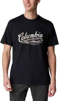 Koszulka męska Columbia ROCKAWAY RIVER GRAPHIC czarna 2022181009