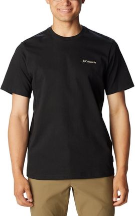 Koszulka męska Columbia EXPLORERS CANYON BACK czarna 2036451012