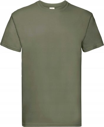 Modne T-shirty Męskie Premium Najgrubsze Olive S