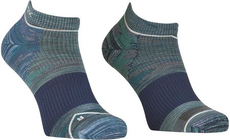 Skarpety męskie Ortovox Alpine Low Socks M Rozmiar skarpet: 39-41 / Kolor: niebieski/zielony