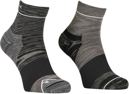 Skarpety męskie Ortovox Alpine Quarter Socks M Rozmiar skarpet: 42-44 / Kolor: czarny/szary