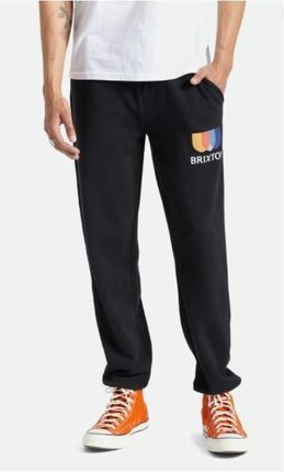spodnie dresowe BRIXTON - Alton Ii Fleece Jogger Black (BLACK) rozmiar: XL