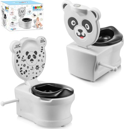 COIL Nocnik interaktywny nocniczek biały dla dziecka toaleta Panda wyjmowany wkład