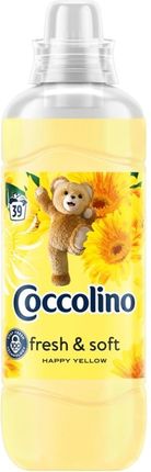 Coccolino Płyn do płukania Fresch& Soft Happy Yellow 975ml 39 prań