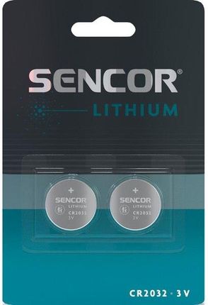 Sencor Bateria litowe CR2032 3V 2-pack (SBACR20322BPLI)