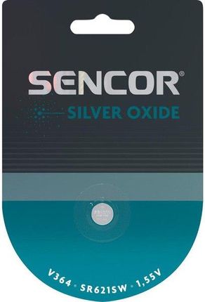 Sencor Bateria srebrowa V364 SR621SW 1.55V 1-pack (SBAV364SR621SW1BP)
