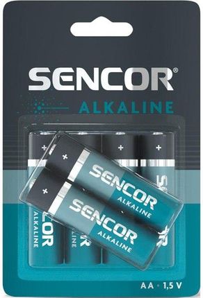 Sencor Bateria alkaliczna AA 1.5V 6-pack (SBALR64+2BPAAALK)