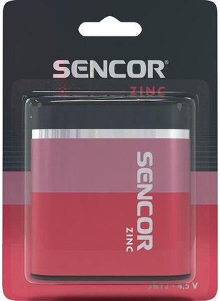 Sencor Bateria cynkowo-węglowa 3R12 4.5V 1-pack (SBA3R1245V1BPZN)