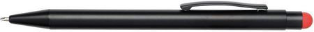 Upominkarnia Długopis Aluminiowy Black Beauty, Czarny, Czerwony