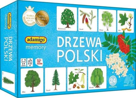 Adamigo Memory Drzewa Polski GXP913791