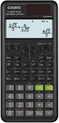 Casio Kalkulator Naukowy Fx-85Esplus-2 B, 252 Funkcje, 77X162Mm, Kartonik, Czarny (FX85ESPLUS2BOX)