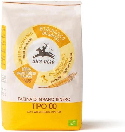 Alce Nero Włoskie Produkty Mąka Pszenna Typ 00 Do Wypieków Bio 1kg