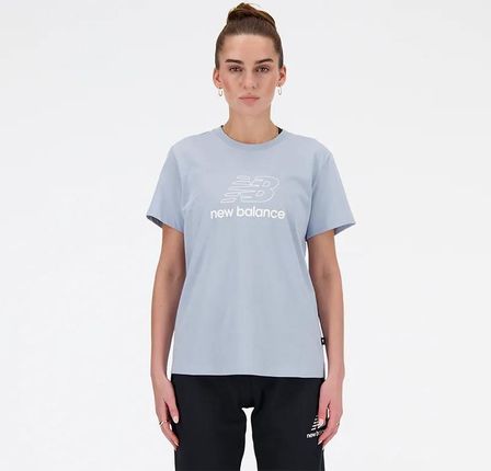 Koszulka damska New Balance WT41816LAY – niebieska
