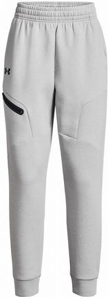 Damskie spodnie dresowe Under Armour Unstoppable Flc Jogger Wielkość: XS / Kolor: jasnoszary