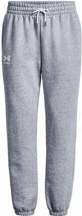 Damskie spodnie dresowe Under Armour Essential Fleece Joggers Wielkość: S / Kolor: jasnoszary