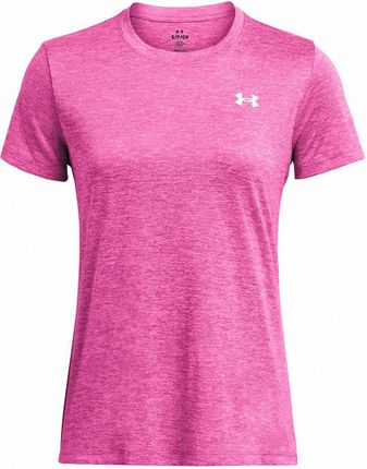 Koszulka damska Under Armour Tech SSC - Twist Wielkość: L / Kolor: różowy