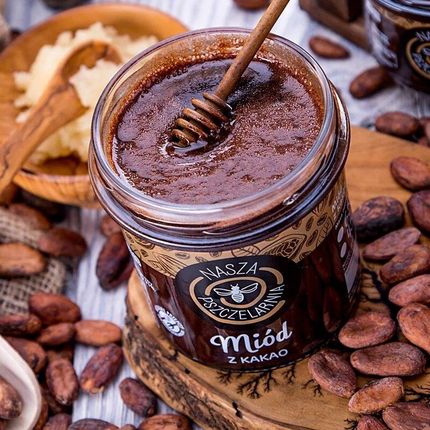 Nasza Pszczelarnia Miód Z Kakao 420g - zdjęcie 3