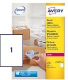 Avery ​​​​​​​Etykiety Kryjące Wysyłkowe Zweckform J8167B-10, 100 Etykiet, 199,6x289,1mm