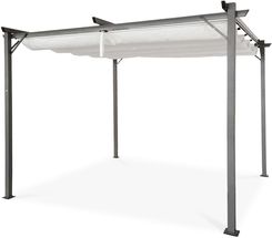 Zdjęcie Pergola na taras SPRINT 3x3 Anthracite/White - HARDMAISTER - Wałcz