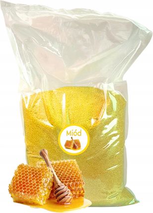 Admaj Cukier 5kg  Żółty Miód Do Waty Cukrowej Kolorowy Miodowy Doypack