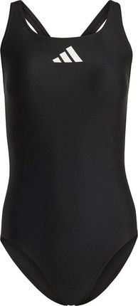 Kostium kąpielowy damski adidas 3 Bar Logo czarny HS1747