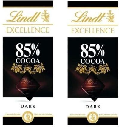 Lindt Excellence Gorzka Czekolada 85% Kakao 2x100g