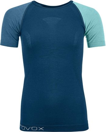 Damska koszulka Ortovox 120 Comp Light Short Sleeve W Wielkość: L / Kolor: niebieski