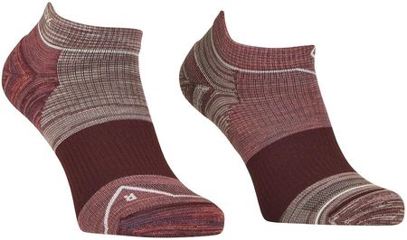 Damskie skarpety Ortovox Alpine Low Socks W Rozmiar skarpet: 35-38 / Kolor: różowy/bordowy