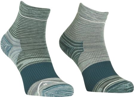 Damskie skarpety Ortovox Alpine Quarter Socks W Rozmiar skarpet: 42-44 / Kolor: niebieski/szary